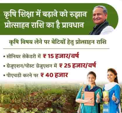 Rajasthan Girl Agriculture Subject Yojana