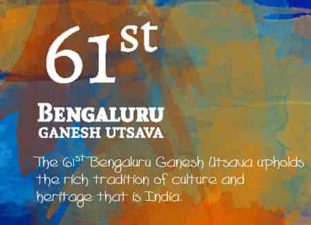 Bengaluru Ganesh Utsava Tickets