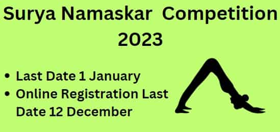 Surya Namaskar Registration Online